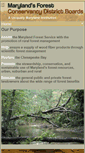 Mobile Screenshot of marylandforestryboards.org