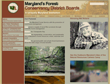 Tablet Screenshot of marylandforestryboards.org